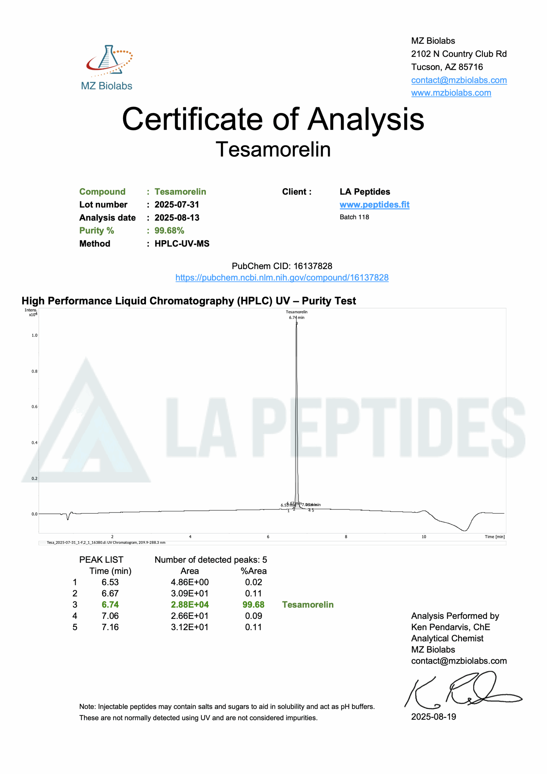 Tesamorelin - Image 2